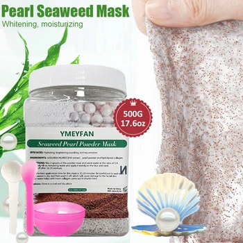 Gamtos Seaweedpro маска Veido Kaukė Pearl Balinimo dumbliai, jūros Dumblių Milteliai Drėkinanti Želė Kaukė Veido Milteliai Nuotrauka