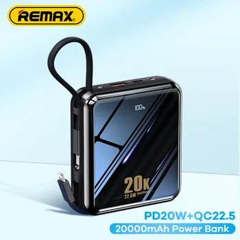 Remax QC 22.5 W Mini Galios Banko 20000mAh 10000mAh iPhone 