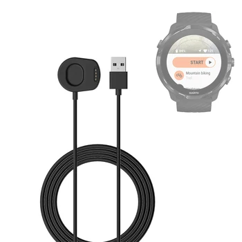 Smartwatch Dokas Įkroviklis Adapteris USB Įkrovimo Kabelis Maitinimo Įkrovimo Laidas Stovėti Suunto 7 Sporto Smart Žiūrėti Suunto7 Priedai Nuotrauka